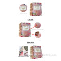 Wholesale school supplies plastic cover spiral notebook